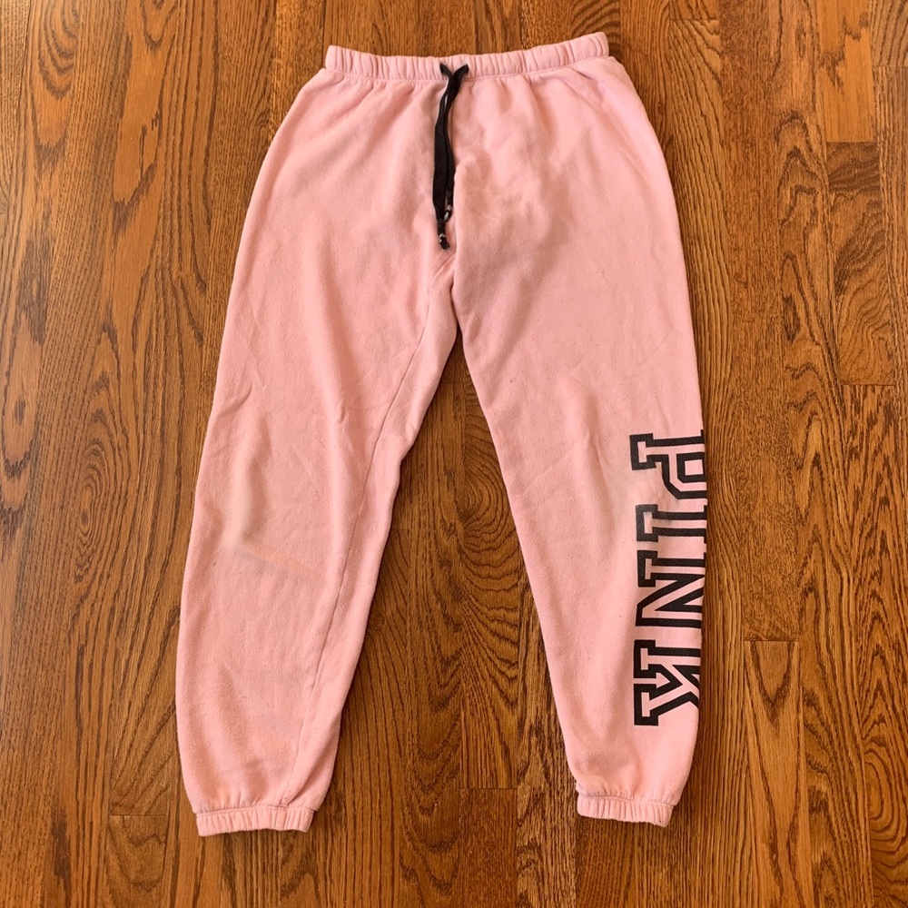 COPY - PINK Victoria’s Secret Pink and Black Swea…